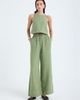 Monlicia Monlicia Ciel 100% Linen High-Waist Wide-Leg Pants - 3