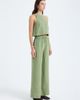 Monlicia Monlicia Ciel 100% Linen High-Waist Wide-Leg Pants - 5