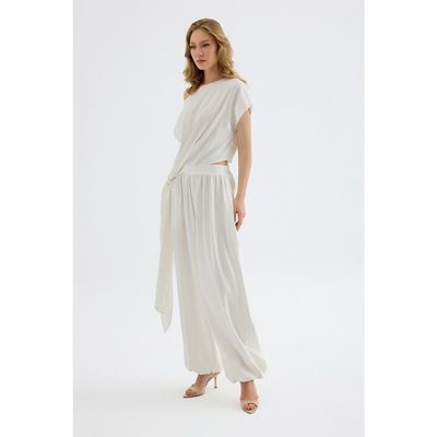 Monlicia Monlicia Velora Draped Viscose Balloon Pants