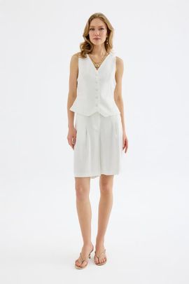 Monlicia Monlicia Vera Tencel Bermuda Shorts