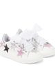 Monnalisa Monnalisa Appliqué leather sneakers - 1