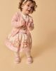 Monnalisa Monnalisa Baby bow-detail cotton and wool cardigan - 4
