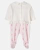 Monnalisa Monnalisa Baby cotton jersey onesie and beanie set - 3