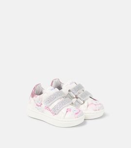 Monnalisa Monnalisa Baby Dumbo glitter sneakers