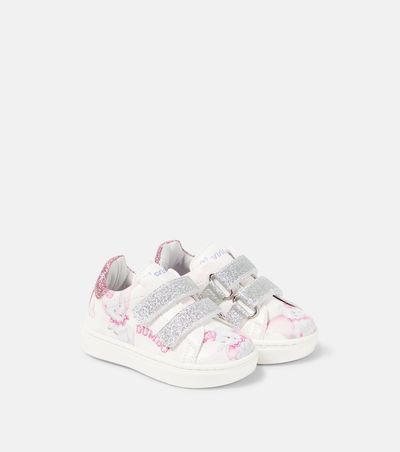 Monnalisa Monnalisa Baby Dumbo glitter sneakers