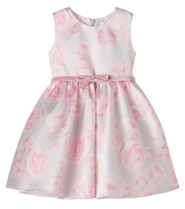 Monnalisa Monnalisa Baby floral belted dress