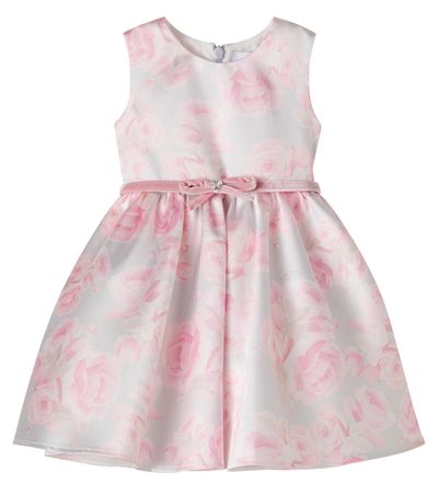 Monnalisa Monnalisa Baby floral belted dress