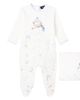 Monnalisa Monnalisa Baby printed cotton onesie and blanket - 1