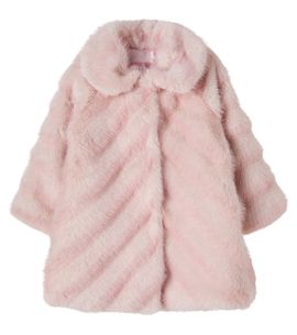 Monnalisa Monnalisa Baby striped coat