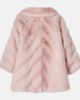 Monnalisa Monnalisa Baby striped coat - 3