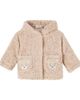 Monnalisa Monnalisa Baby teddy jacket - 1