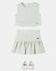 Monnalisa Monnalisa Bon Ton cotton-blend bouclé top - 2