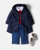 Monnalisa Monnalisa Bow-detail hooded quilted technical coat - 2