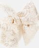 Monnalisa Monnalisa Bow-detail lamé brocade headband - 2
