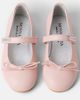 Monnalisa Monnalisa Bow-detail leather Mary Jane flats - 5