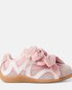 Monnalisa Monnalisa Bow-detail leather sneakers - 4