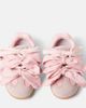 Monnalisa Monnalisa Bow-detail leather sneakers - 5