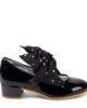 Monnalisa Monnalisa Bow-detail patent leather Mary Jane pumps - 4
