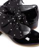 Monnalisa Monnalisa Bow-detail patent leather Mary Jane pumps - 5
