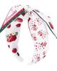 Monnalisa Monnalisa Bow-detail printed headband - 1