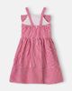 Monnalisa Monnalisa Bow-detail striped dress - 4