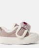 Monnalisa Monnalisa Bow-detail suede sneakers - 4