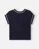 Monnalisa Monnalisa Cable-knit wool and cotton sweater vest - 3