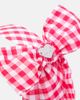 Monnalisa Monnalisa Checked mousseline headband - 3