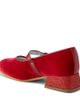 Monnalisa Monnalisa Dorothy glitter velvet ballet flats - 3