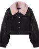 Monnalisa Monnalisa Embellished denim jacket - 1