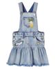 Monnalisa Monnalisa Embellished embroidered denim overalls - 1