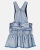 Monnalisa Monnalisa Embellished embroidered denim overalls - 3