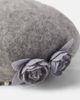 Monnalisa Monnalisa Embellished floral-appliqué felt beret - 3