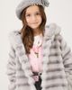 Monnalisa Monnalisa Embellished floral-appliqué felt beret - 5