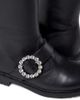 Monnalisa Monnalisa Embellished leather knee-high boots - 5