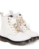 Monnalisa Monnalisa Embellished leather lace-up boots - 1