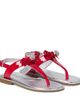 Monnalisa Monnalisa Embellished patent leather sandals - 1