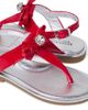 Monnalisa Monnalisa Embellished patent leather sandals - 4