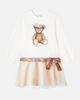 Monnalisa Monnalisa Embellished printed cotton-blend tulle dress - 1