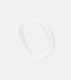 Monnalisa Monnalisa Embellished satin headband