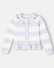 Monnalisa Monnalisa Embellished striped cardigan - 1