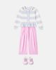 Monnalisa Monnalisa Embellished striped cardigan - 2