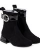 Monnalisa Monnalisa Embellished suede ankle boots - 1