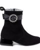 Monnalisa Monnalisa Embellished suede ankle boots - 4