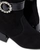 Monnalisa Monnalisa Embellished suede ankle boots - 5