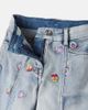 Monnalisa Monnalisa Embroidered barrel-leg jeans - 4