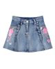 Monnalisa Monnalisa Embroidered denim skirt - 1