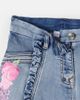 Monnalisa Monnalisa Embroidered denim skirt - 3