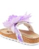 Monnalisa Monnalisa Floral-appliqué sandals - 3