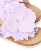Monnalisa Monnalisa Floral-appliqué sandals - 5